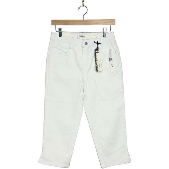 NWT Jones New York SoHo Crop Mid-rise Size 4 - Picture 1 of 7